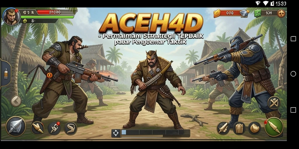 Tampilan menarik dari gameplay ACEH4D dalam permainan strategi.