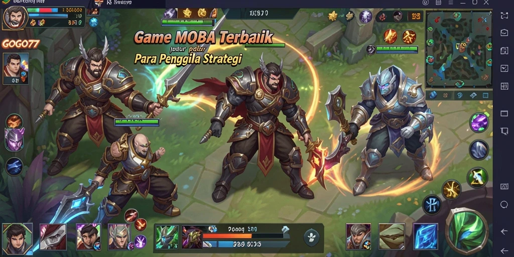 Tangkapan layar gameplay GOGO77 yang penuh aksi dan strategi.