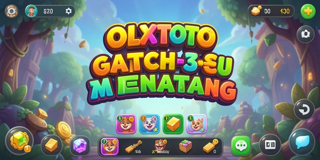Tampilan gameplay menarik OLXTOTO dengan kombinasi warna-warni.